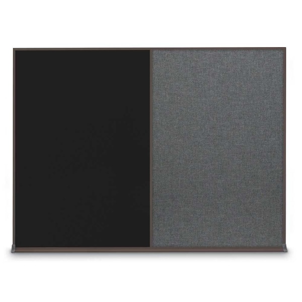 Double Door Radius Plus Corkboard, 60"X